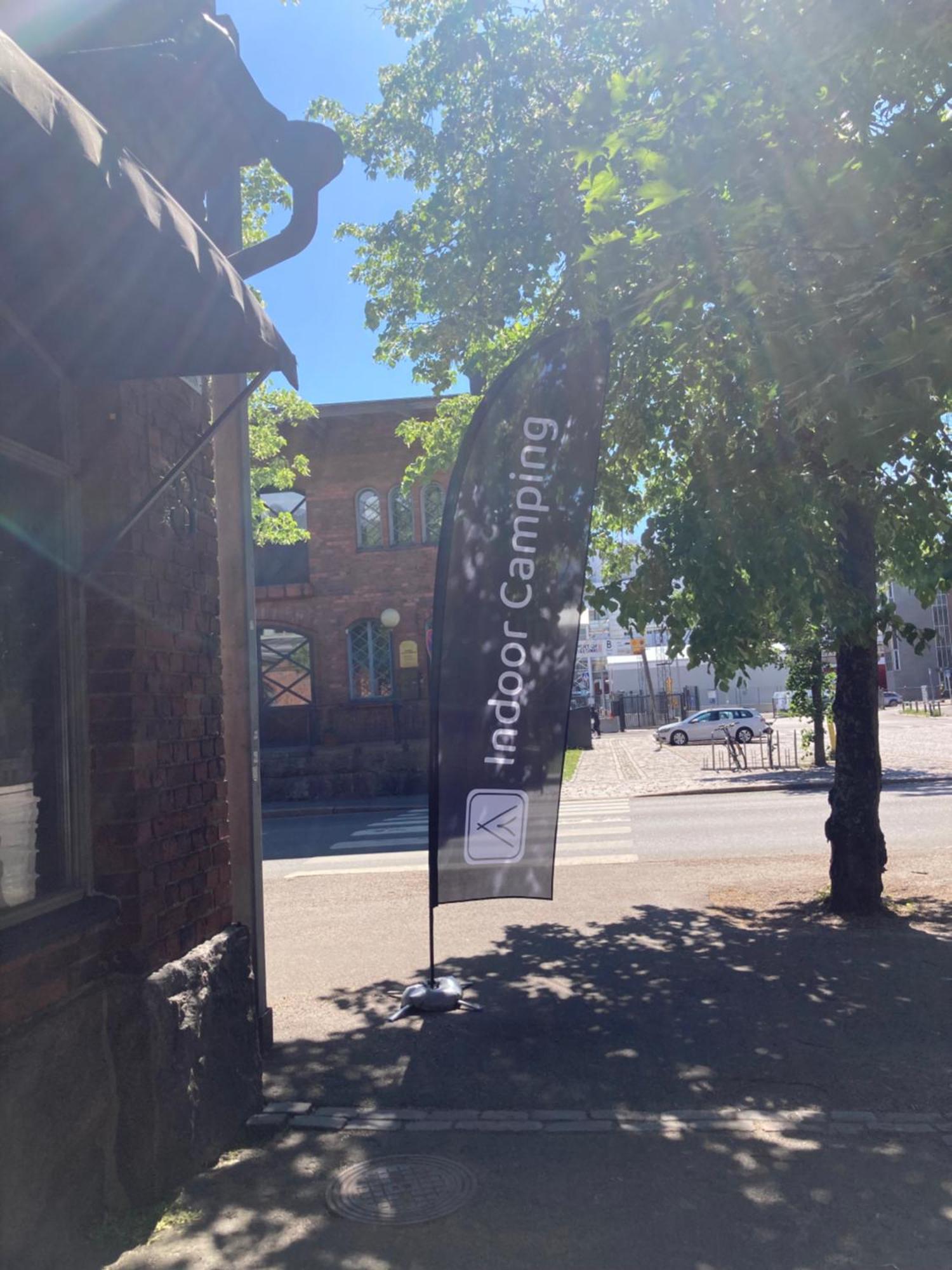 Hotel Indoor Camping Helsinki Exterior foto